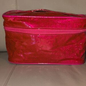 Glittery Pink Cosmetic Bag